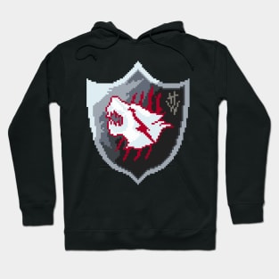 Resident Evil Village Hound Wolf Squad Pixel Art Hoodie